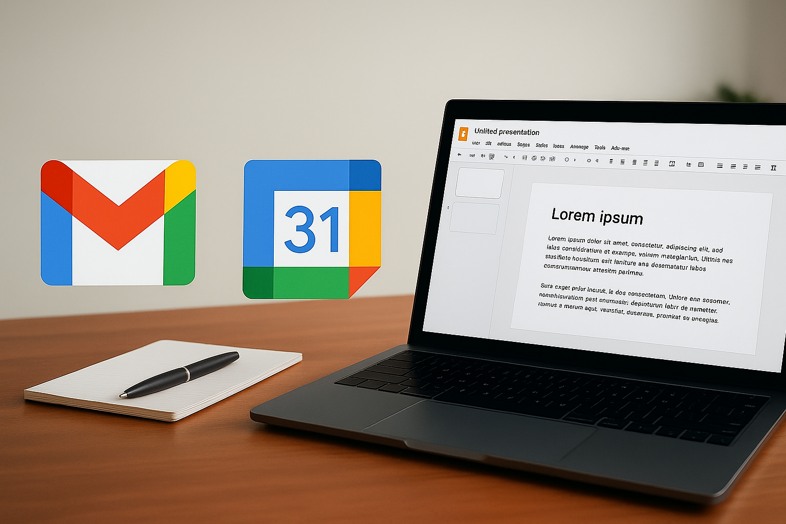 Gmail y Google Calendar